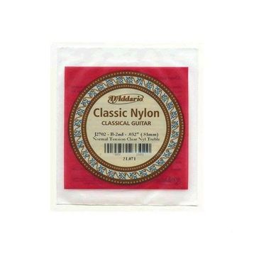 D'addario J2702 Clear Naylon Normal Tension Si Klasik Tek Tel