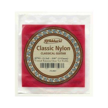 D'addario J2703 Tek Klasik Gitar Teli