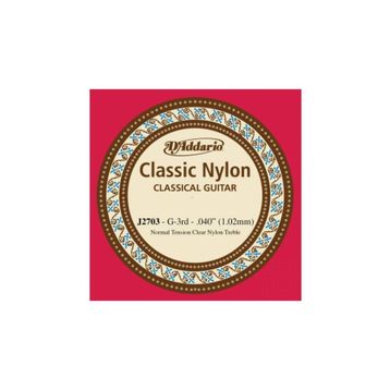 D'addario J2703 Tek Klasik Gitar Teli