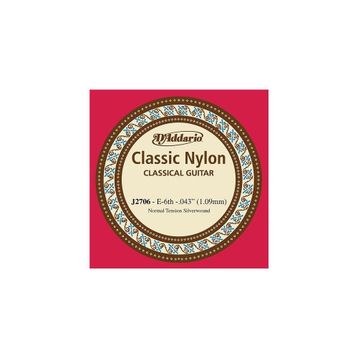 D'addario J2706 Classic Nylon Normal Tension Klasik Gitar Tek Teli