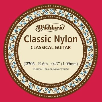 D'addario J2706 Classic Nylon Normal Tension Klasik Gitar Tek Teli