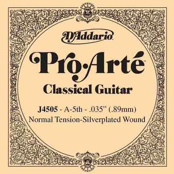 D'addario J4505 Tek Telli Pro-Arte Normal Tension S Klasik Gitar