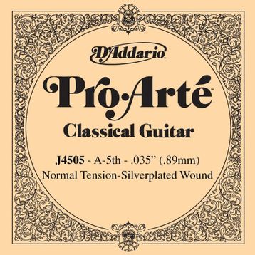 D'addario J4505 Tek Telli Pro-Arte Normal Tension S Klasik Gitar