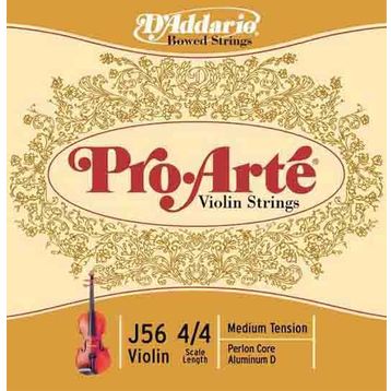 D'addario J56 Pro-Arte Scale 4/4 Medıum Tensıo Keman Tel Seti