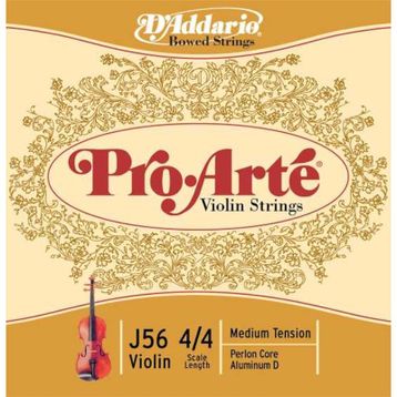 D'addario J56 Pro-Arte Scale 4/4 Medıum Tensıo Keman Tel Seti