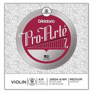 D'addario J5604 G 4-4M Pro Arte Tek Keman Teli
