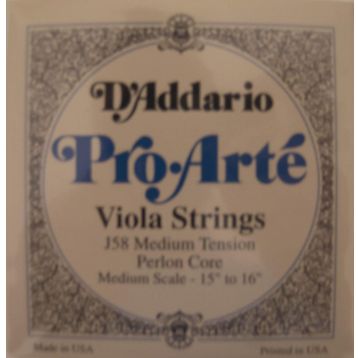 D'addario J58 Keman Tel Set