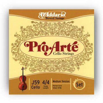 D'addario J5944M Pro Arte Medium Çello Tel Seti