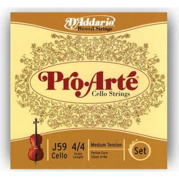 D'addario J5944M Pro Arte Medium Çello Tel Seti