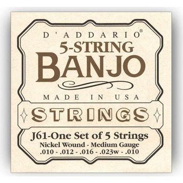 D'addario J610 3-4M Prelude Bas Teli