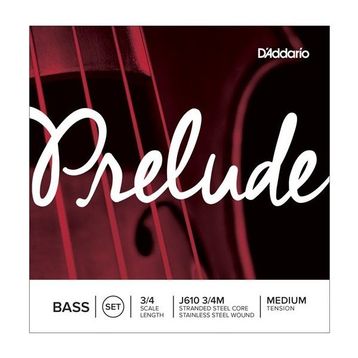 D'addario J610 3-4M Prelude Bas Teli
