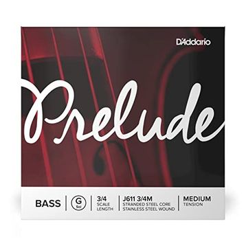 D'addario J611 G 3-4M Prelude Tek Bas Teli