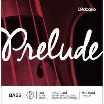 D'addario J612 D 3-4M Prelude Tek Bas Teli
