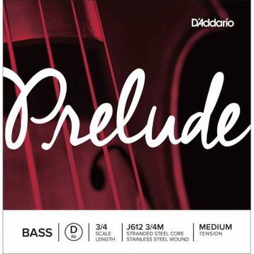 D'addario J612 D 3-4M Prelude Tek Bas Teli