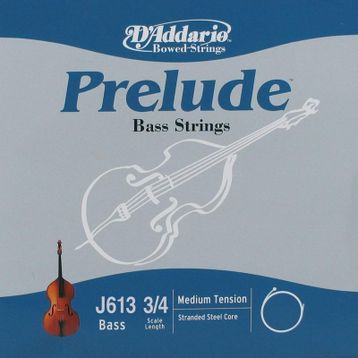 D'addario J613 A 3-4M Prelude Tek Bas Teli