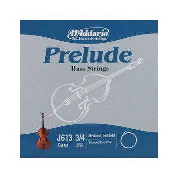 D'addario J613 A 3-4M Prelude Tek Bas Teli