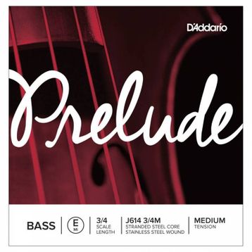 D'addario J614 E 3-4M Prelude Tek Bas Teli