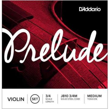 D'addario J81034 Prelude Scale 3/4 Medıum Tensıon Keman Tel Seti