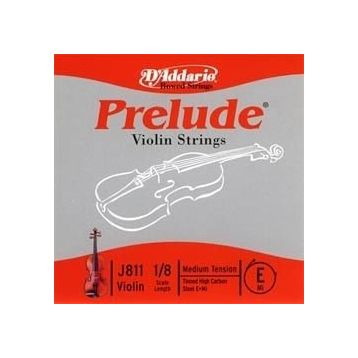 D'addario J811 E 1-8M Prelude Tek Keman Teli