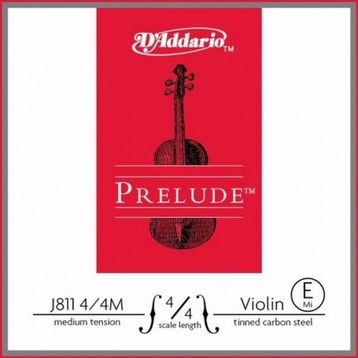 D'addario J811 Prelude Keman E Mi Normal Tension Keman Tel