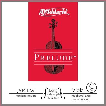 D'addario J914LM C Prelude Tek Viyola Teli