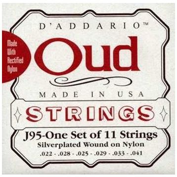 D'addario J95S Silverplated Wound Kumlu Ud Tel Set