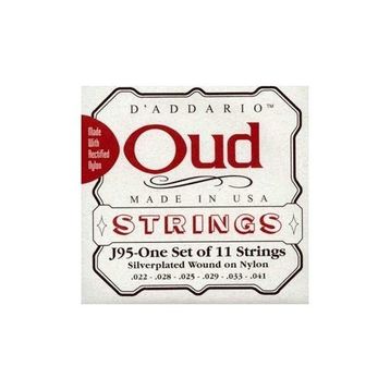 D'addario J95S Silverplated Wound Kumlu Ud Tel Set