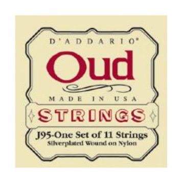 D'addario J95S Silverplated Wound Kumlu Ud Tel Set