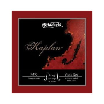 D'addario K410LH Kaplan Long Scale 16 Over Hea. Vıola Tel Seti