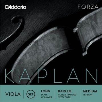 D'addario K410LM Kaplan Long Scale 16 Over Med Vıola Tel Seti