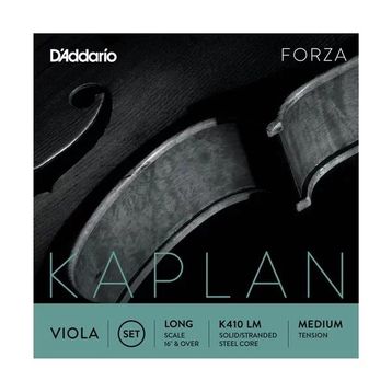 D'addario K410LM Kaplan Long Scale 16 Over Med Vıola Tel Seti