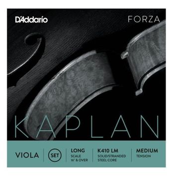 D'addario K410LM Kaplan Long Scale 16 Over Med Vıola Tel Seti