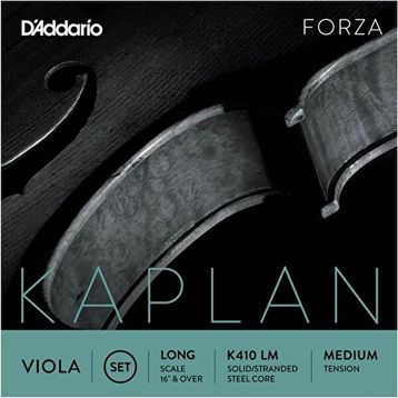 D'addario K410LM Kaplan Long Scale 16 Over Med Vıola Tel Seti