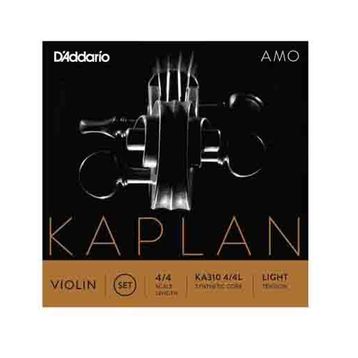 D'addario KA310L Kaplan AMO 4/4 Scale Lıght Tensı Keman Tel Seti