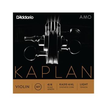 D'addario KA310L Kaplan AMO 4/4 Scale Lıght Tensı Keman Tel Seti
