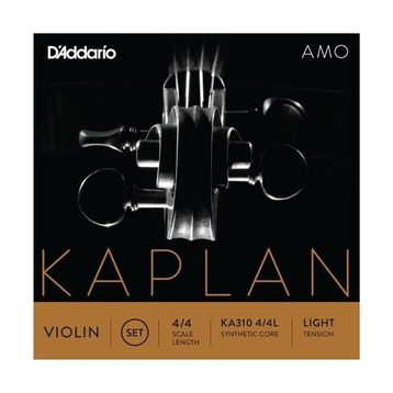 D'addario KA310L Kaplan AMO 4/4 Scale Lıght Tensı Keman Tel Seti
