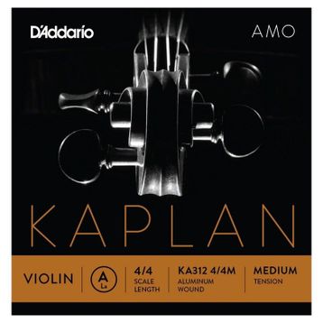 D'addario KA312 A Kaplan 4-4M Amo Tek Keman Teli