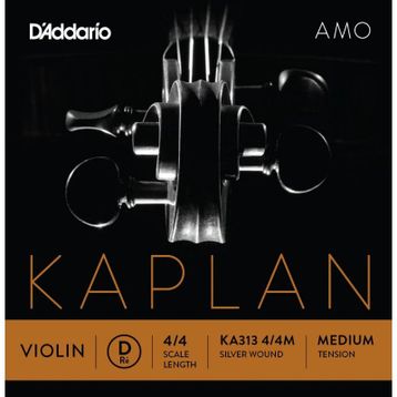 D'addario KA313 D Kaplan 4-4M Amo Tek Keman Teli
