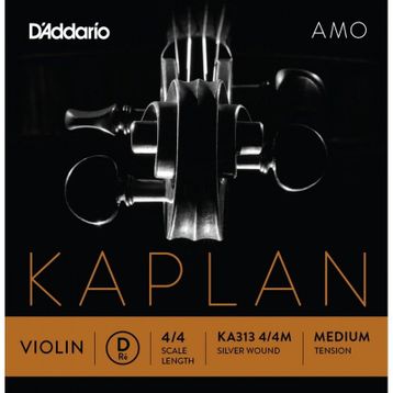 D'addario KA313 D Kaplan 4-4M Amo Tek Keman Teli