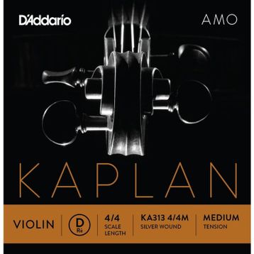 D'addario KA313 D Kaplan 4-4M Amo Tek Keman Teli