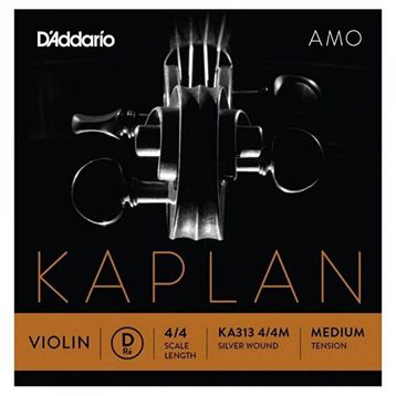 D'addario KA313 D Kaplan 4-4M Amo Tek Keman Teli