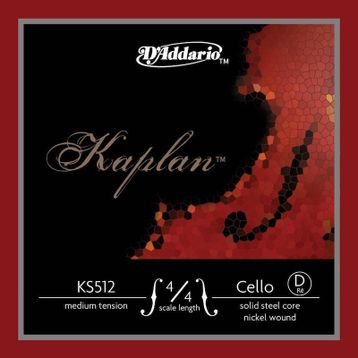 D'addario KS512 D 4-4M Kaplan Çello Tek Tel