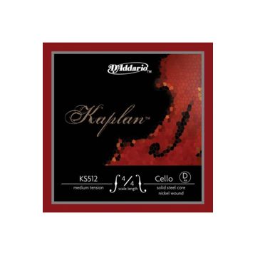 D'addario KS512 D 4-4M Kaplan Çello Tek Tel