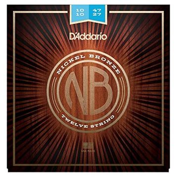 D'addario NB1047-12 Nikel Bronz 12 Telli Akustik Gitar Teli