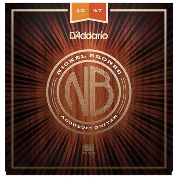 D'addario NB1047-12 Nikel Bronz 12 Telli Akustik Gitar Teli