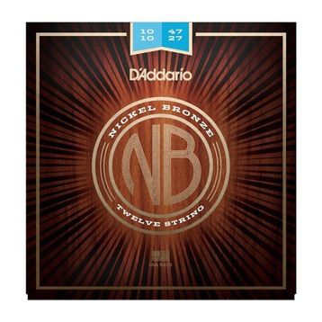 D'addario NB1047-12 Nikel Bronz 12 Telli Akustik Gitar Teli