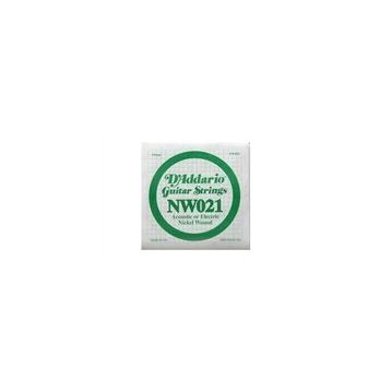 D'addario NW021 Nikel Wound Re Elektro Akustik Tel