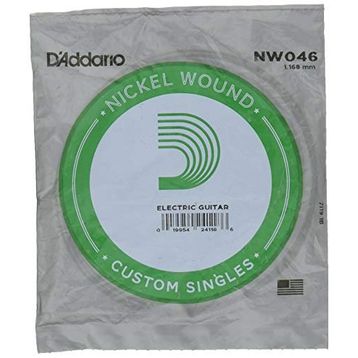 D'addario NW046 Nikel Wound Mi Akustik Tel