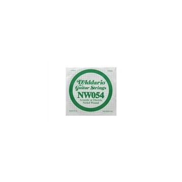 D'addario NW054 Wound Kalın Mi Akustik Tel Nikel