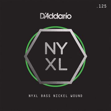 D'addario NYXLB125 Nikel Sarım Tek Tel